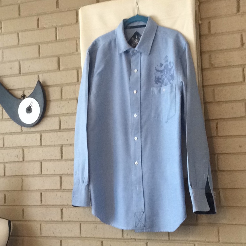Drill  clothing co.Men Jean shirt design on back